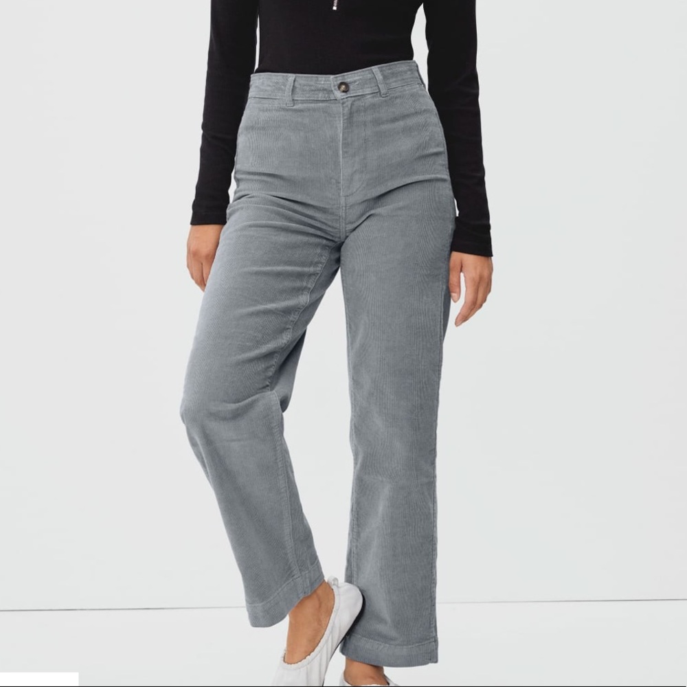 Everlane wide leg corduroy pant